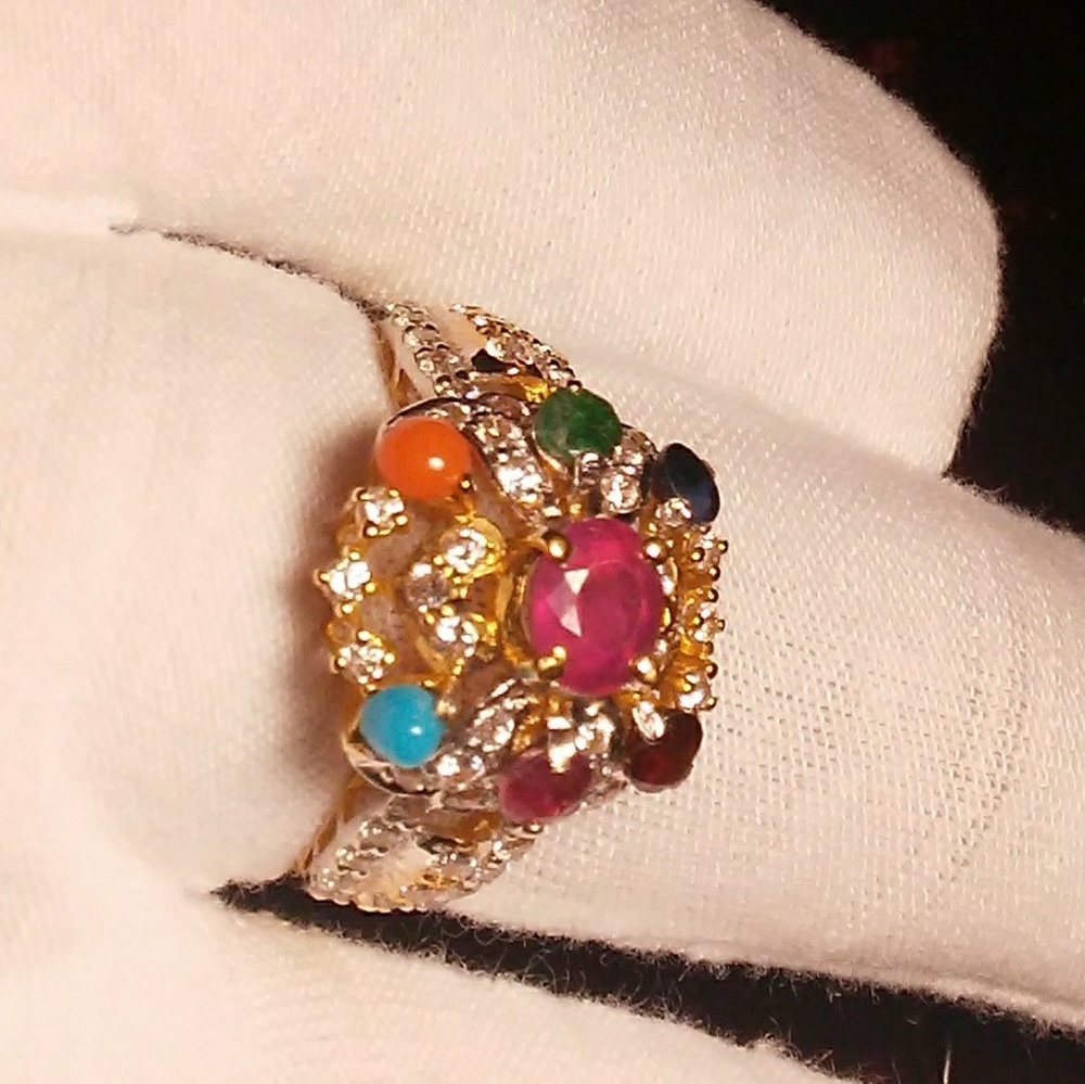 22k solid gold Royal dome ring ! - Picture 7 of 9